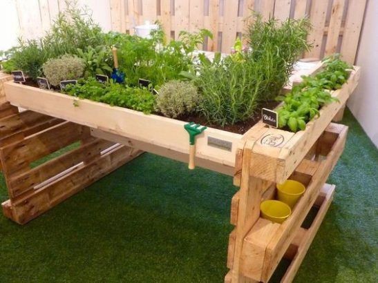 27 top idées de potagers à faire avec des palettes 9 27 top idées de potagers à faire avec des palettes 9