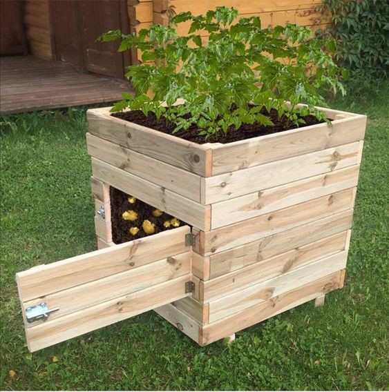 27 top idées de potagers à faire avec des palettes 11 27 top idées de potagers à faire avec des palettes 11