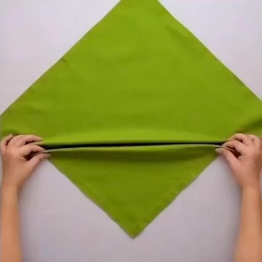Les 27 plus belles idées de pliages de serviettes 6 Les 27 plus belles idées de pliages de serviettes 6