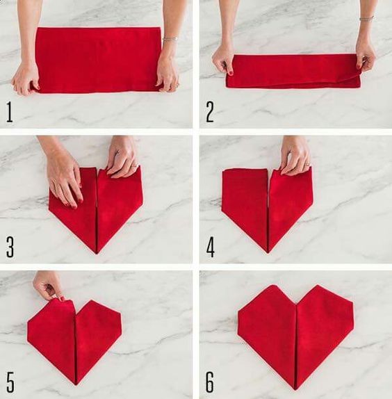 Les 27 plus belles idées de pliages de serviettes 22 Les 27 plus belles idées de pliages de serviettes 22
