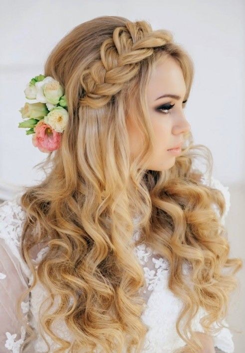 26 Coiffures de mariage mi-longs avec cheveux lâchés 22 26 Coiffures de mariage mi-longs avec cheveux lâchés 22