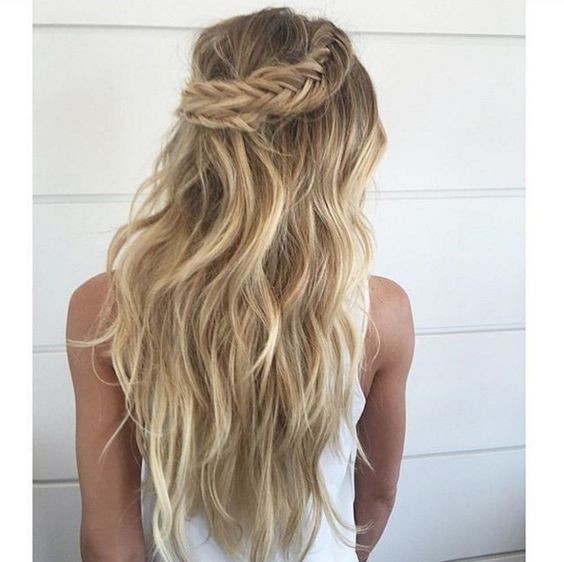 26 Coiffures de mariage mi-longs avec cheveux lâchés 26 26 Coiffures de mariage mi-longs avec cheveux lâchés 26