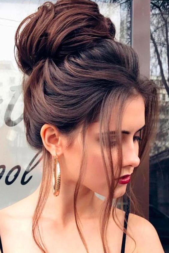 50 top idées de chignons coiffé décoiffé 35 50 top idées de chignons coiffé décoiffé 35