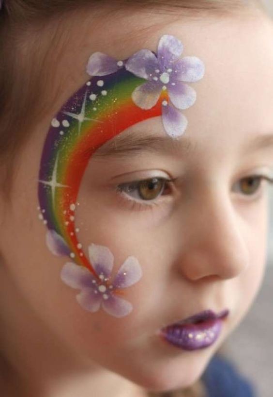 52 top idées de maquillage licorne pour fille