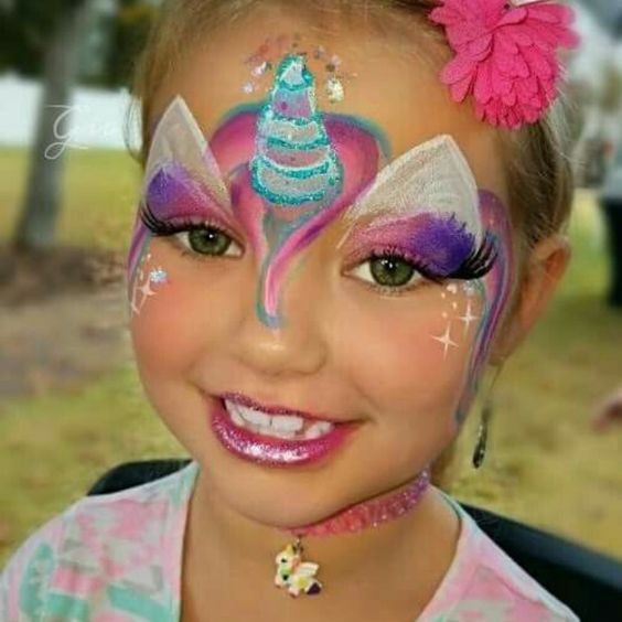 52 top idées de maquillage licorne pour fille 3 52 top idées de maquillage licorne pour fille 3
