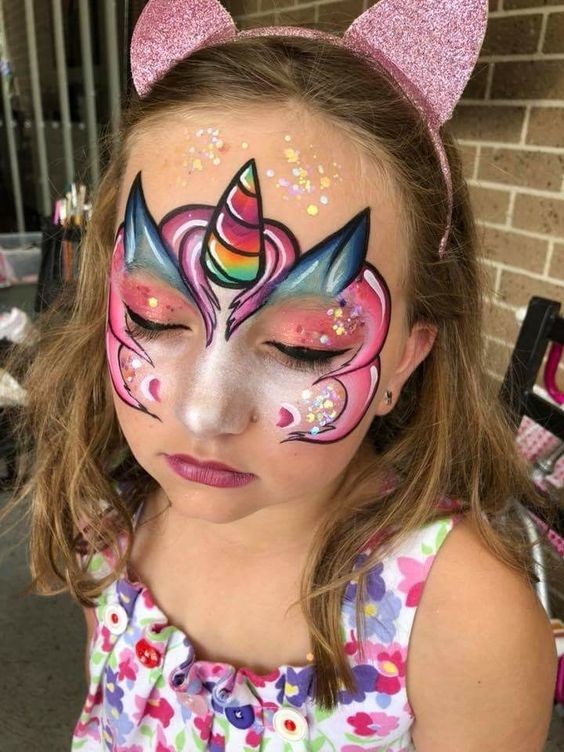 52 top idées de maquillage licorne pour fille 23 52 top idées de maquillage licorne pour fille 23