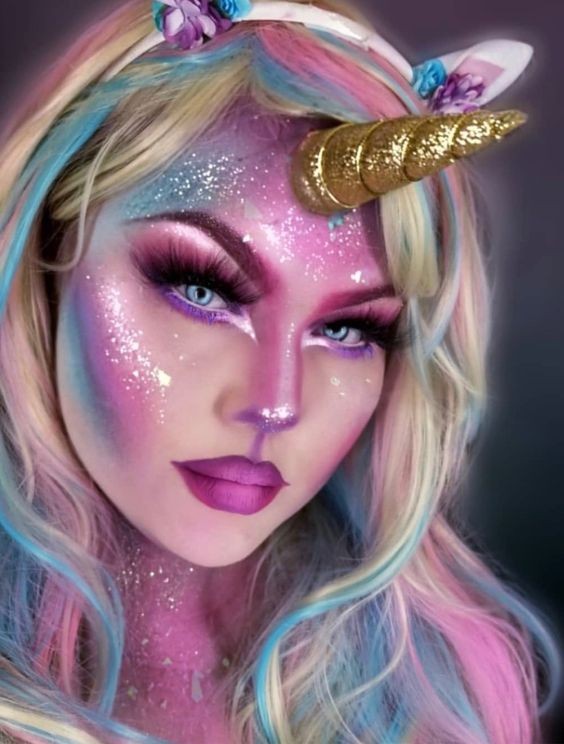 52 top idées de maquillage licorne pour fille 45 52 top idées de maquillage licorne pour fille 45