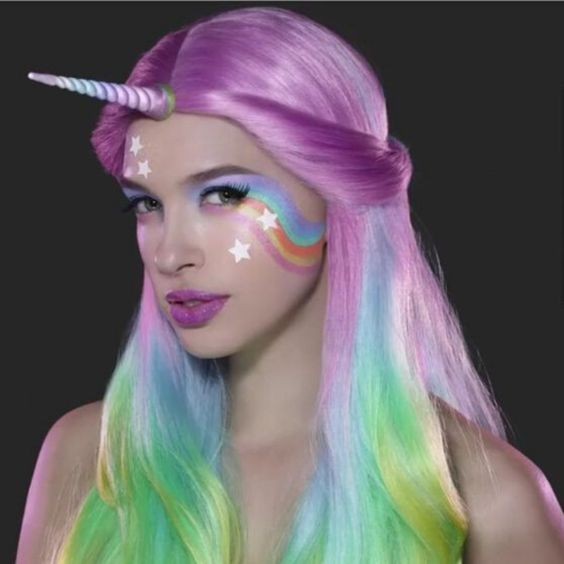 52 top idées de maquillage licorne pour fille 6 52 top idées de maquillage licorne pour fille 6