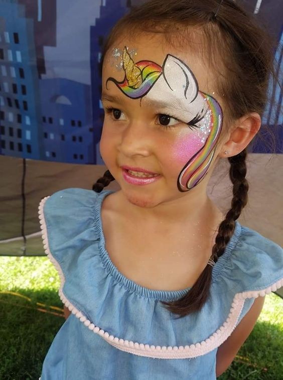 52 top idées de maquillage licorne pour fille 10 52 top idées de maquillage licorne pour fille 10