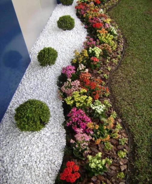 Pierre De Marche Décorative 'I Love You' - Pour Jardin, Allée - Résine Durable - Peinte à La Main - Diamètre ~24.5 Cm