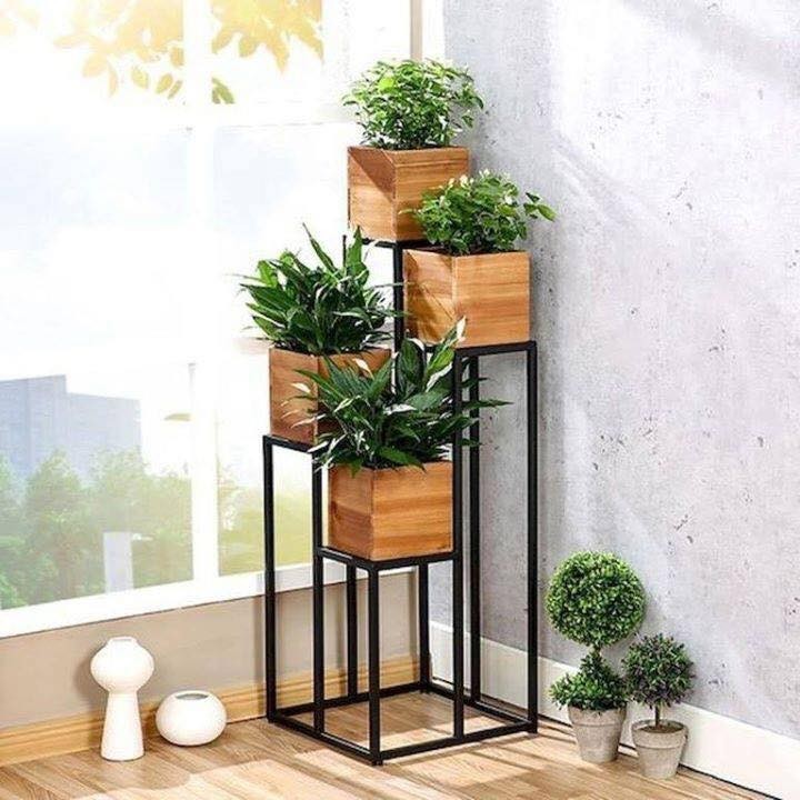 Les 100 plus belles étagères pour plantes 110