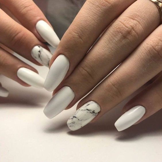 30 idées pour avoir de beaux ongles blancs 17 30 idées pour avoir de beaux ongles blancs 17
