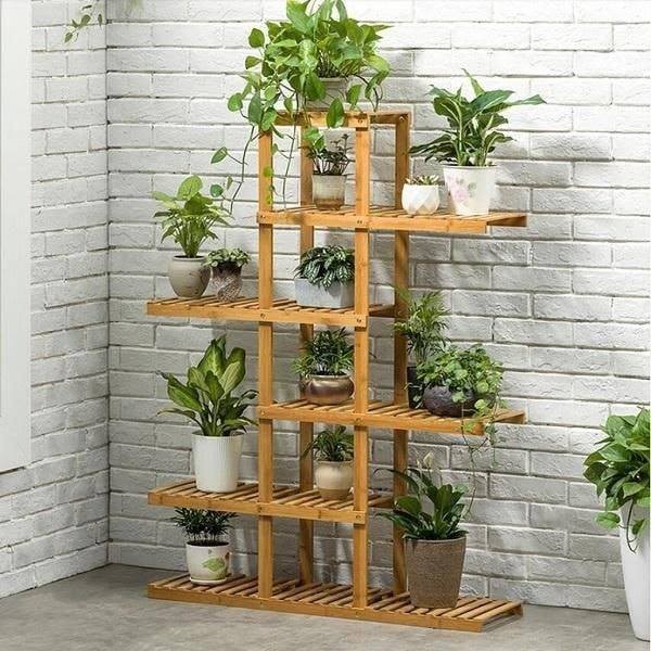 Les 100 plus belles étagères pour plantes 28