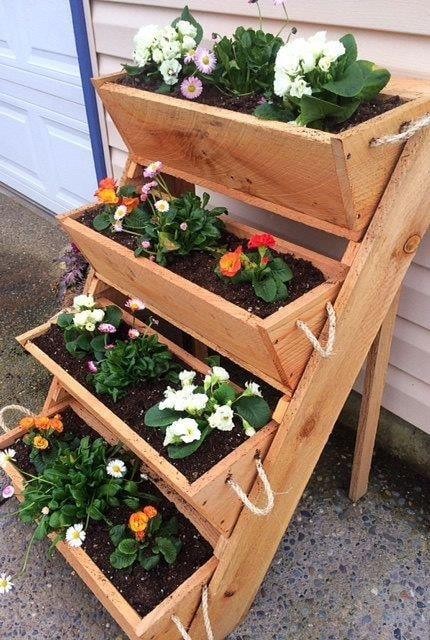 Les 100 plus belles étagères pour plantes 33