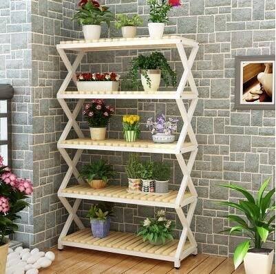 Les 100 plus belles étagères pour plantes 43