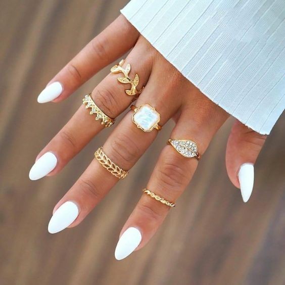 30 idées pour avoir de beaux ongles blancs 7 30 idées pour avoir de beaux ongles blancs 7