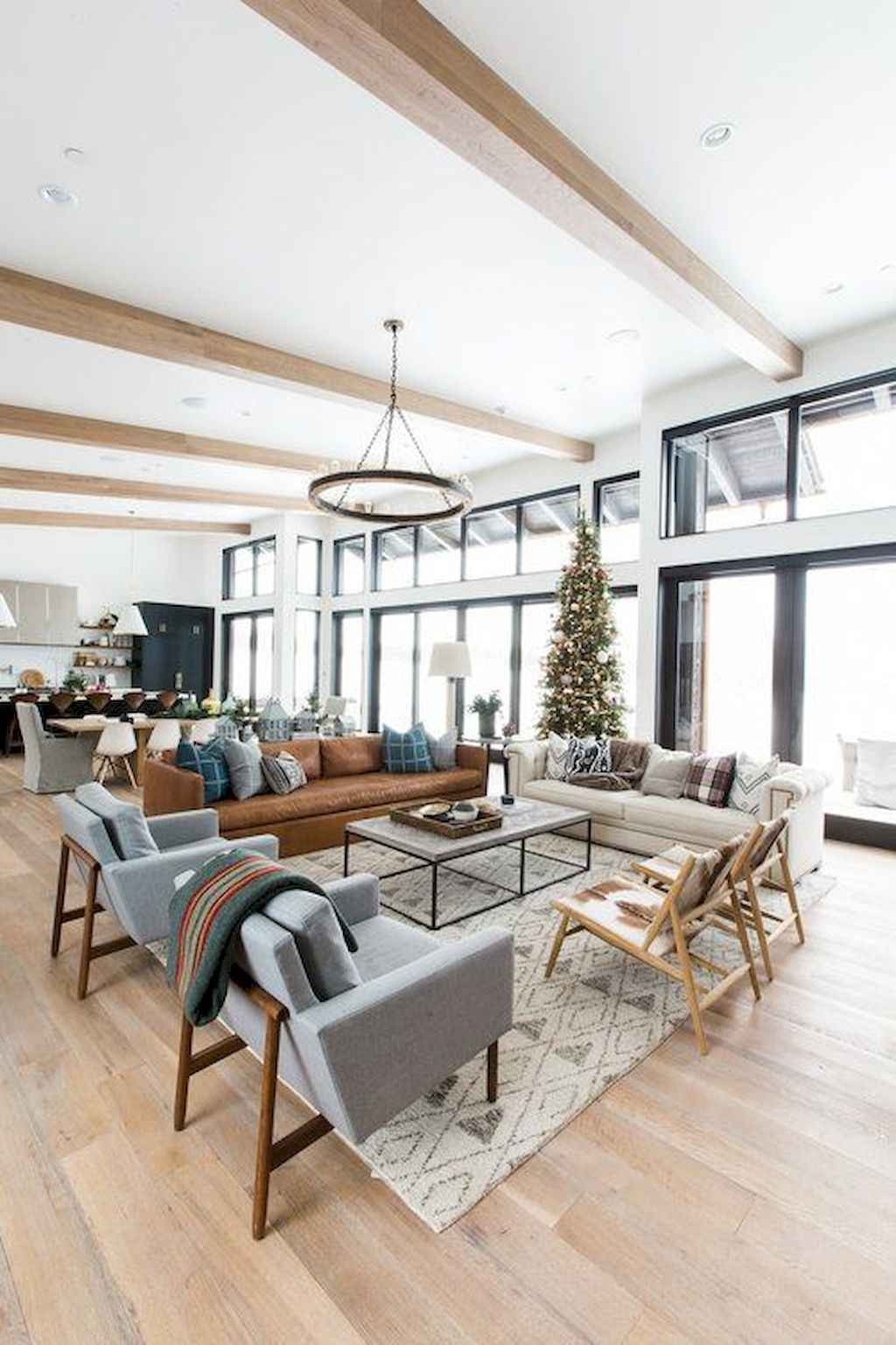 80 Belles idées pour décorer votre salon ce Noel 2