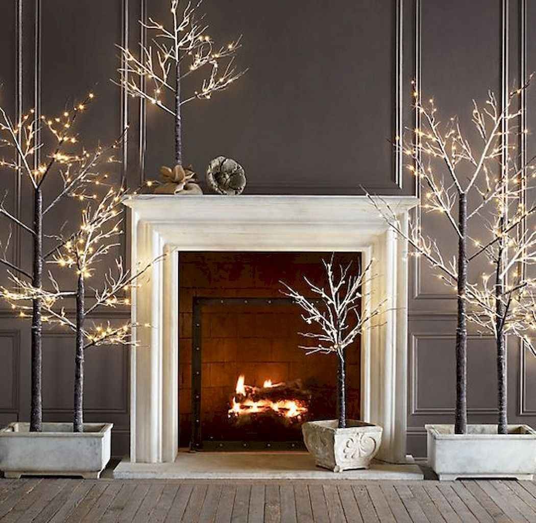 80 Belles idées pour décorer votre salon ce Noel 15