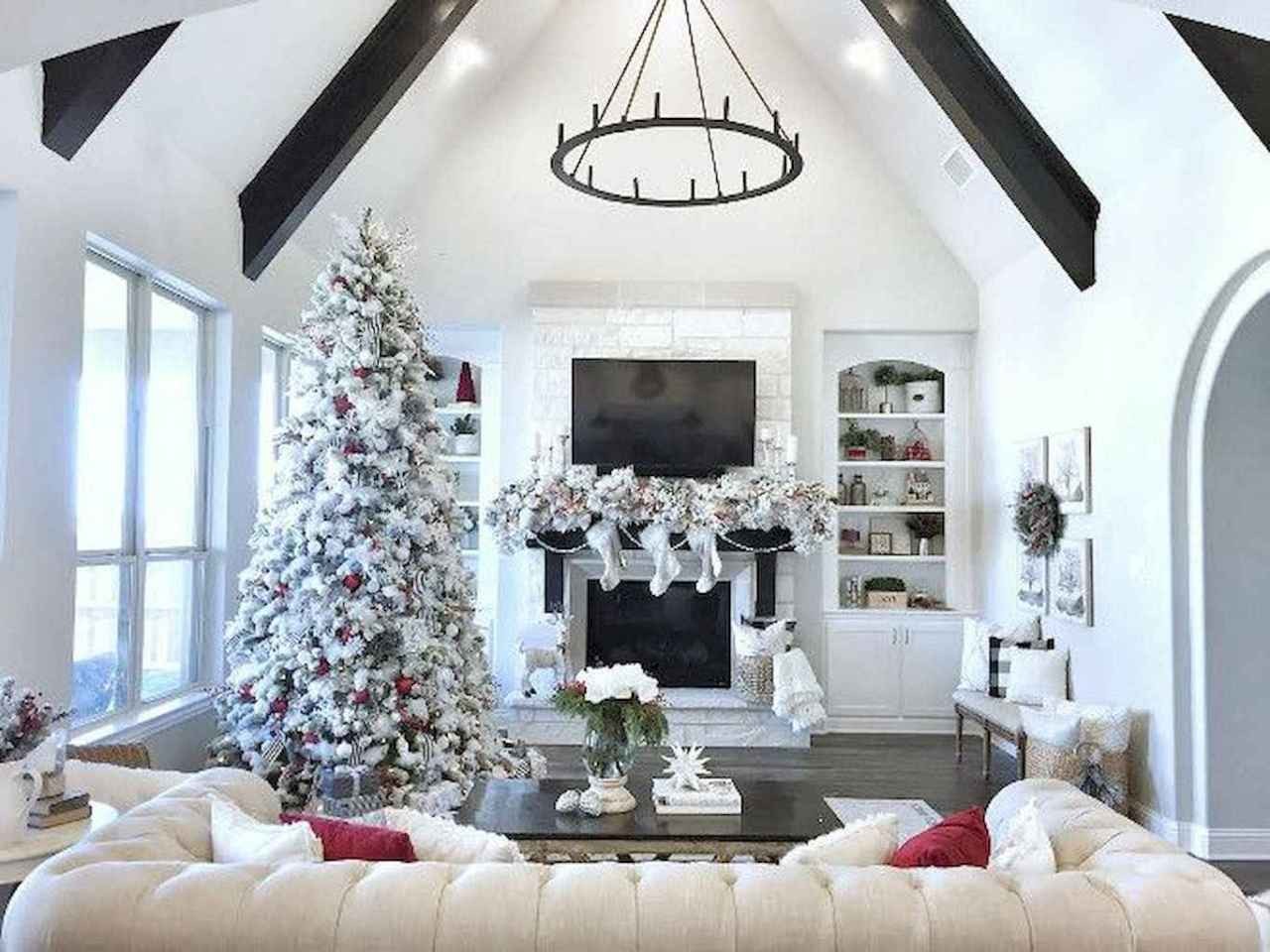 80 Belles idées pour décorer votre salon ce Noel 16