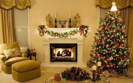 80 Belles idées pour décorer votre salon ce Noel 76