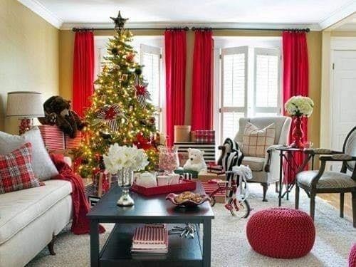80 Belles idées pour décorer votre salon ce Noel 77