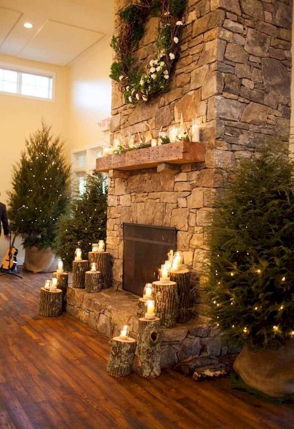 80 Belles idées pour décorer votre salon ce Noel 1 80 Belles idées pour décorer votre salon ce Noel 1