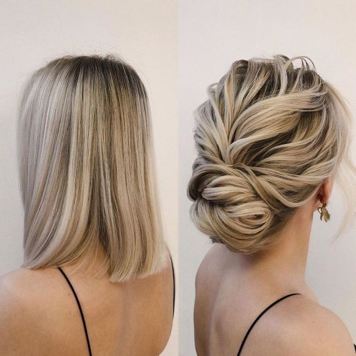 61 top idées de coiffures de chignon de mariage 46