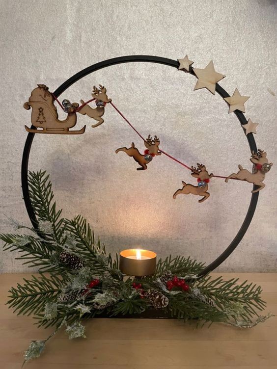 33 top idées de décorations de Noël fait main 3 33 top idées de décorations de Noël fait main 3