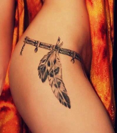 Les 50 plus beaux tatouages hanche pour femme 9 Les 50 plus beaux tatouages hanche pour femme 9