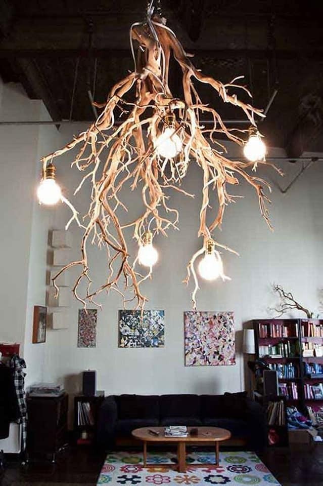 24 idées pour créer votre propre lampe en bois flotté 12 24 idées pour créer votre propre lampe en bois flotté 12