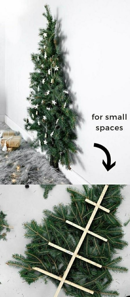 20 arbres de Noël pour les petits espaces (alternatives aux arbres de Noël) 1