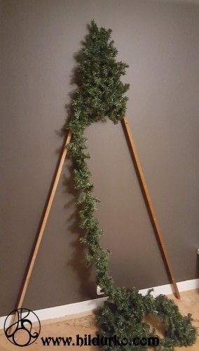 20 arbres de Noël pour les petits espaces (alternatives aux arbres de Noël) 2