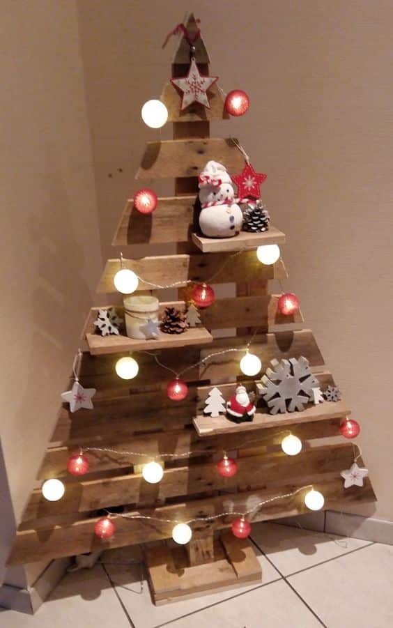 20 arbres de Noël pour les petits espaces (alternatives aux arbres de Noël) 5