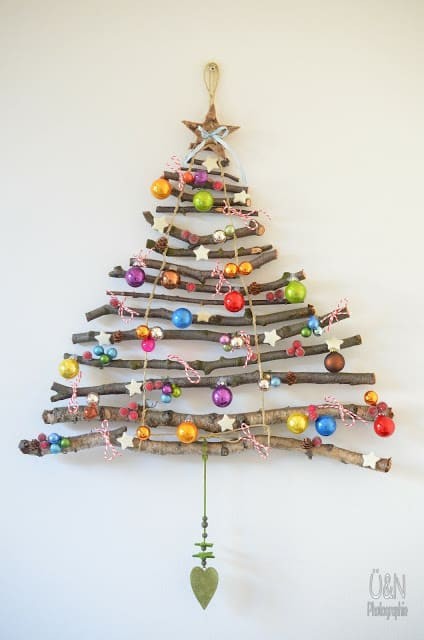 20 arbres de Noël pour les petits espaces (alternatives aux arbres de Noël) 8
