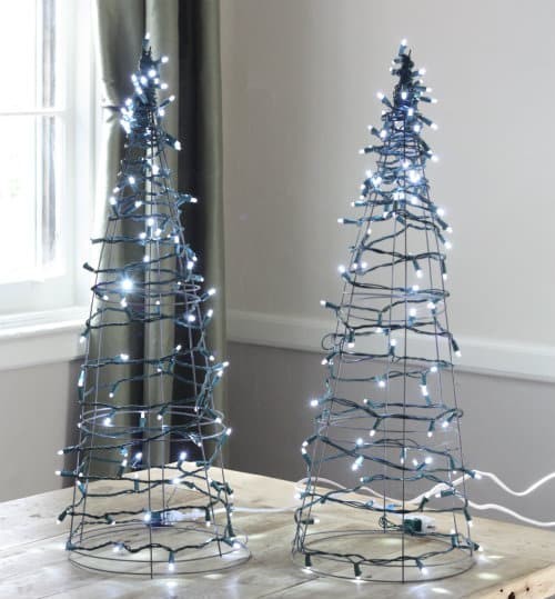 20 arbres de Noël pour les petits espaces (alternatives aux arbres de Noël) 15