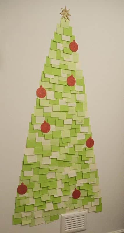 20 arbres de Noël pour les petits espaces (alternatives aux arbres de Noël) 16
