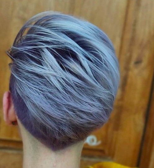 48 Ombrés gris impressionnant pour cheveux courts 11 48 Ombrés gris impressionnant pour cheveux courts 11