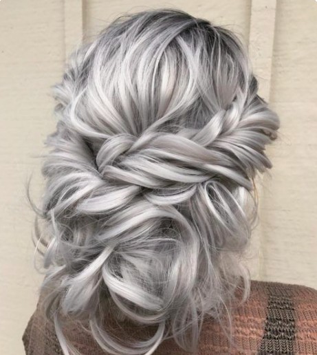 48 Ombrés gris impressionnant pour cheveux courts 18 48 Ombrés gris impressionnant pour cheveux courts 18