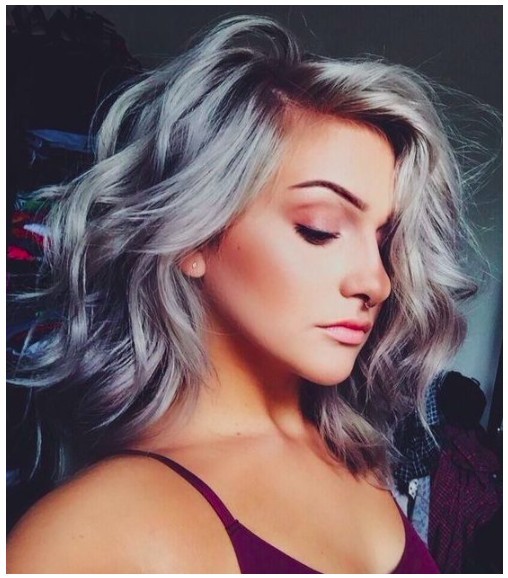 48 Ombrés gris impressionnant pour cheveux courts 35 48 Ombrés gris impressionnant pour cheveux courts 35