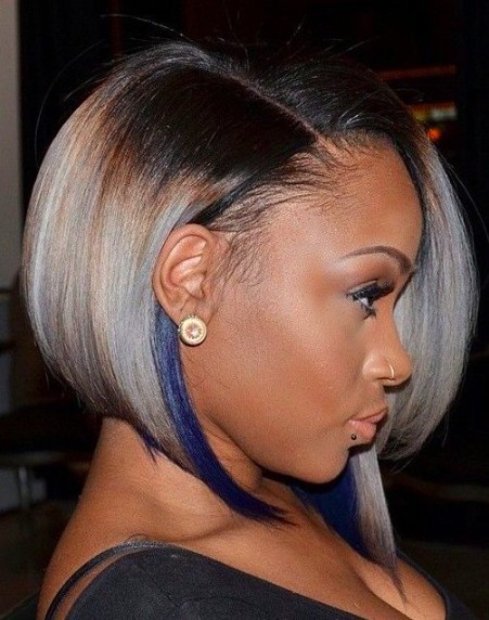 48 Ombrés gris impressionnant pour cheveux courts 40 48 Ombrés gris impressionnant pour cheveux courts 40