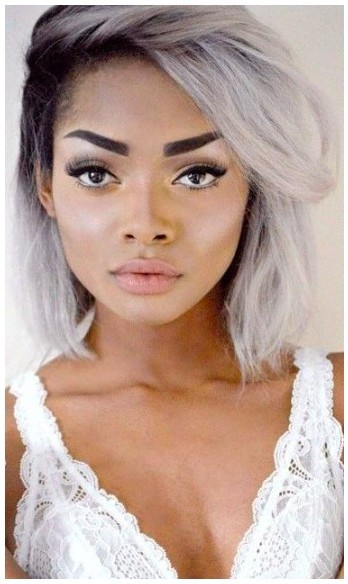 48 Ombrés gris impressionnant pour cheveux courts 42 48 Ombrés gris impressionnant pour cheveux courts 42