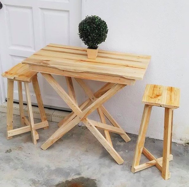 45 idées de meubles en palettes faciles à faire 17