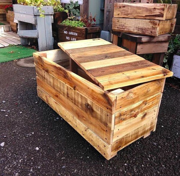 45 idées de meubles en palettes faciles à faire 29