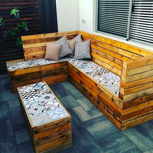 45 idées de meubles en palettes faciles à faire 32