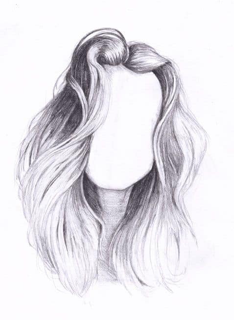 30 idées pour apprendre à faire un dessin de cheveux 6