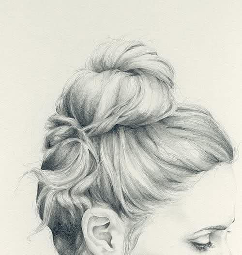 30 idées pour apprendre à faire un dessin de cheveux 7