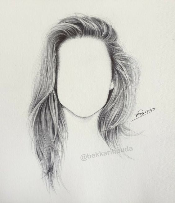 30 idées pour apprendre à faire un dessin de cheveux 9