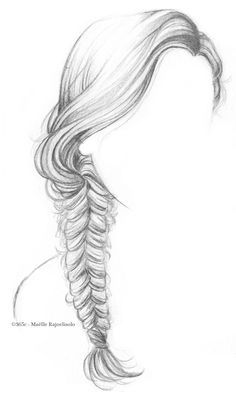 30 idées pour apprendre à faire un dessin de cheveux 13