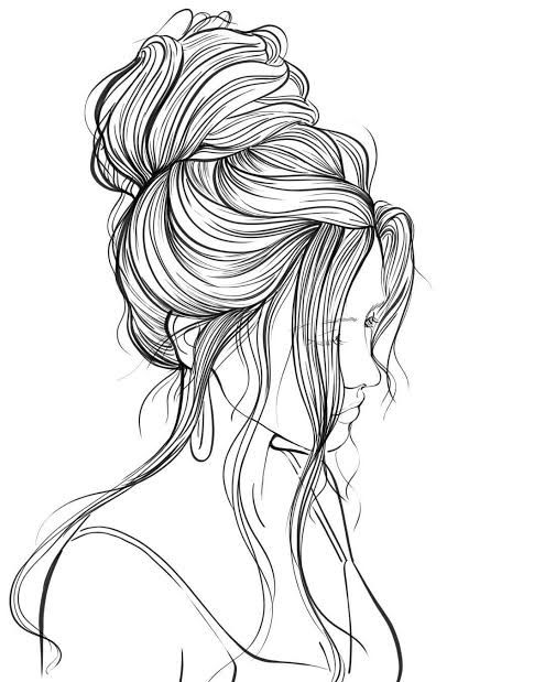 30 idées pour apprendre à faire un dessin de cheveux 17