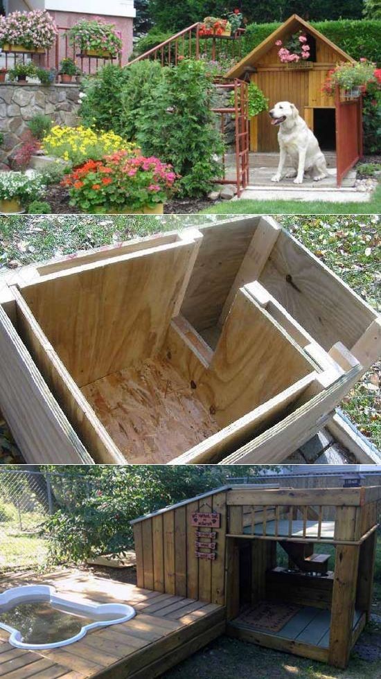 20 cabanes pour chien que vous pouvez faire avec des palettes 4 20 cabanes pour chien que vous pouvez faire avec des palettes 4